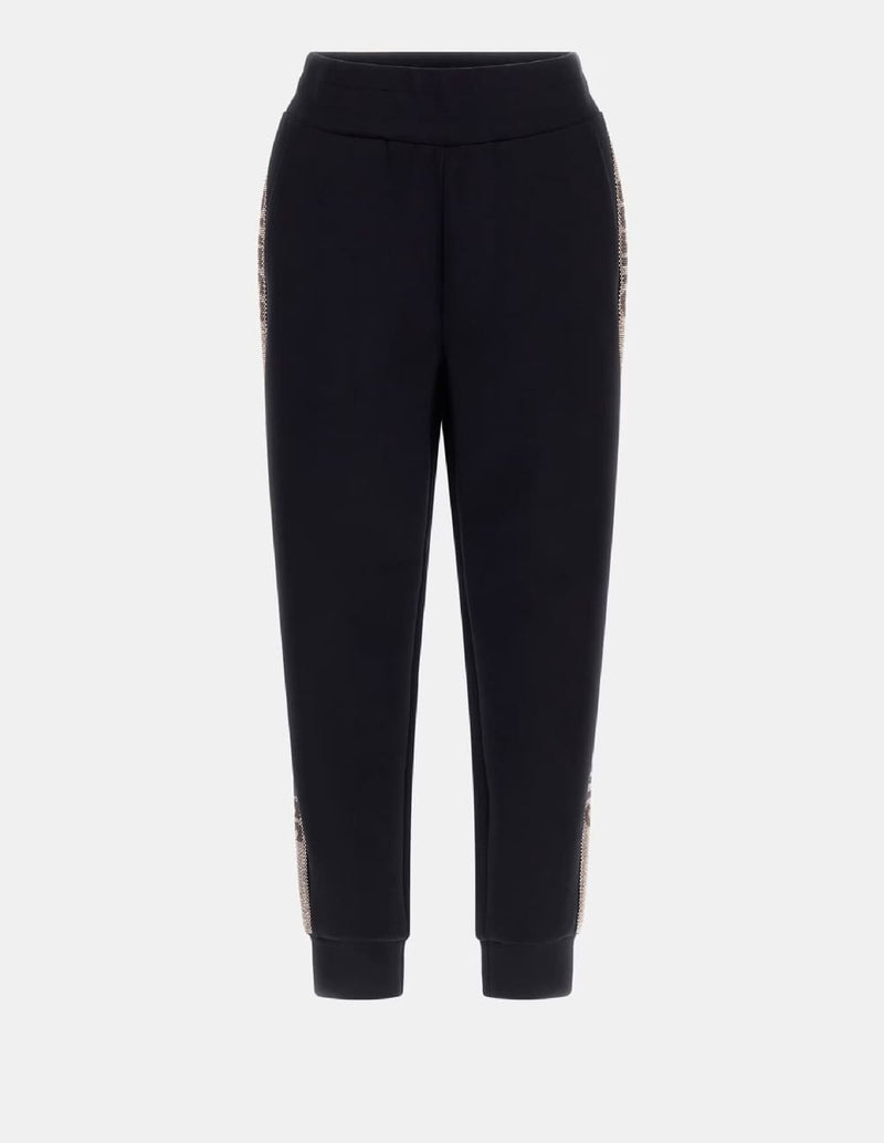 Pantalón GUESS de Neopreno Negro Mujer