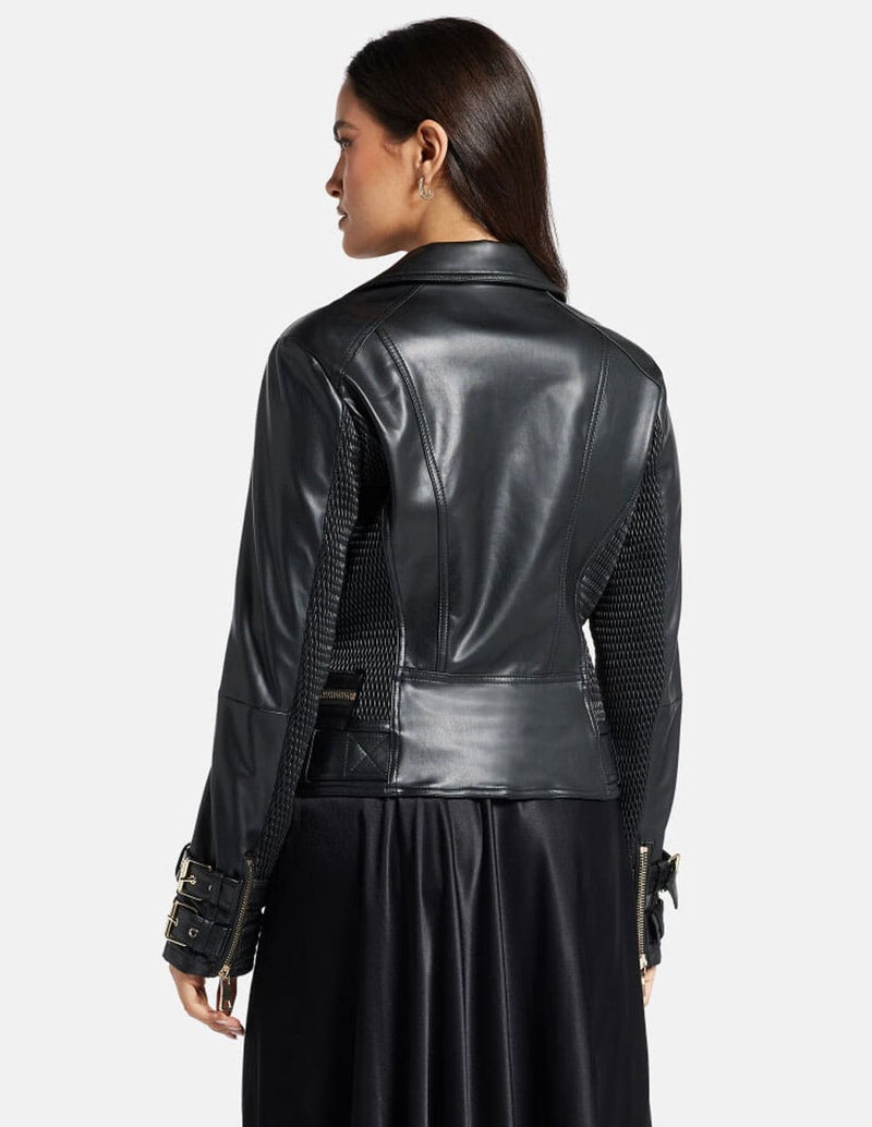 Chaqueta GUESS Myla Negra Mujer