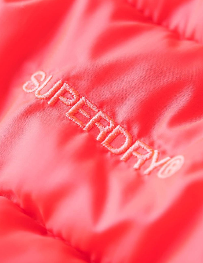 Plumas Superdry Fuji Quilt Rosa Mujer