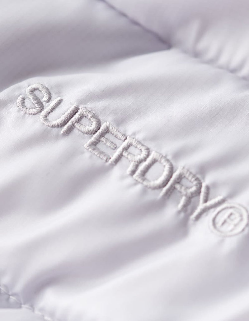 Plumas Superdry Fuji Quilt Blanco Mujer