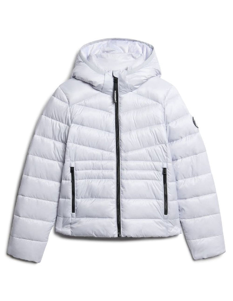 Plumas Superdry Fuji Quilt Blanco Mujer