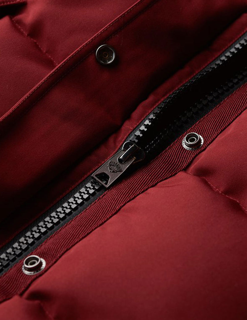 Plumas Superdry Everset Classic Burdeos Mujer