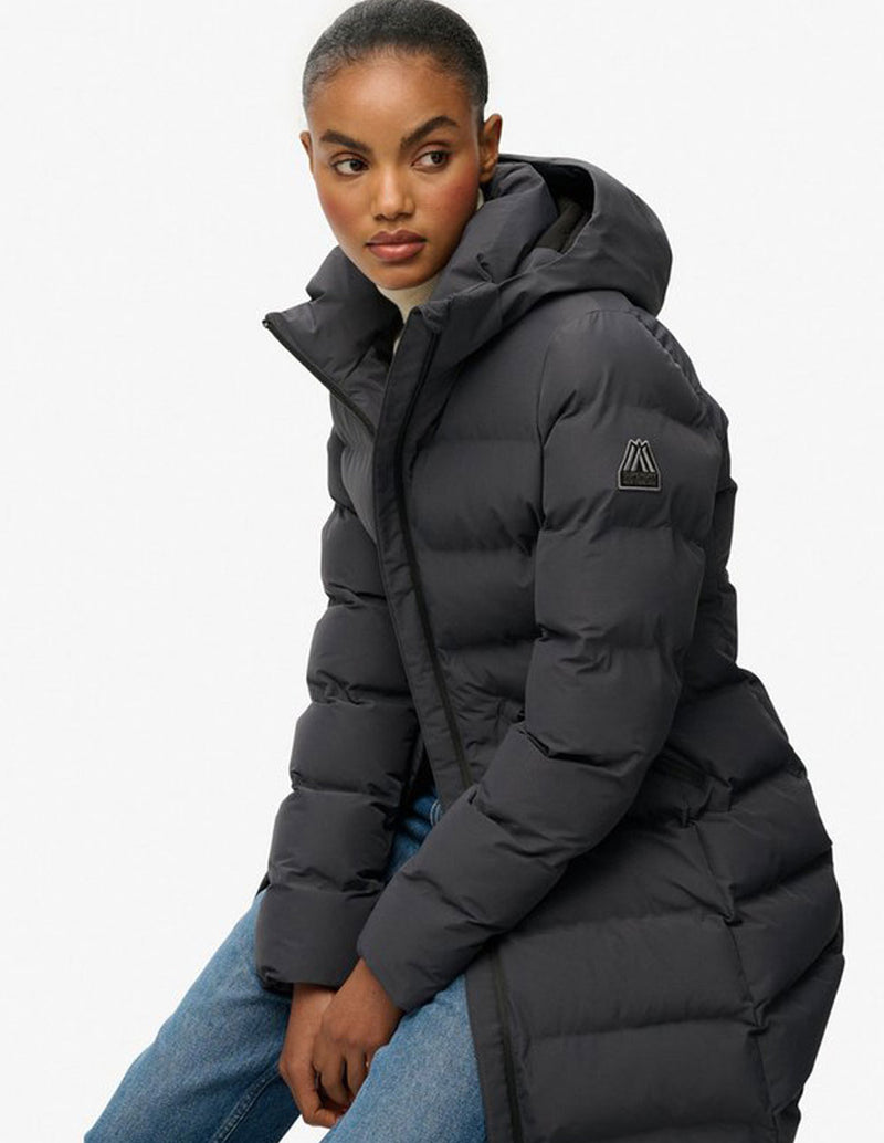 Parka Superdry City Azul Mujer