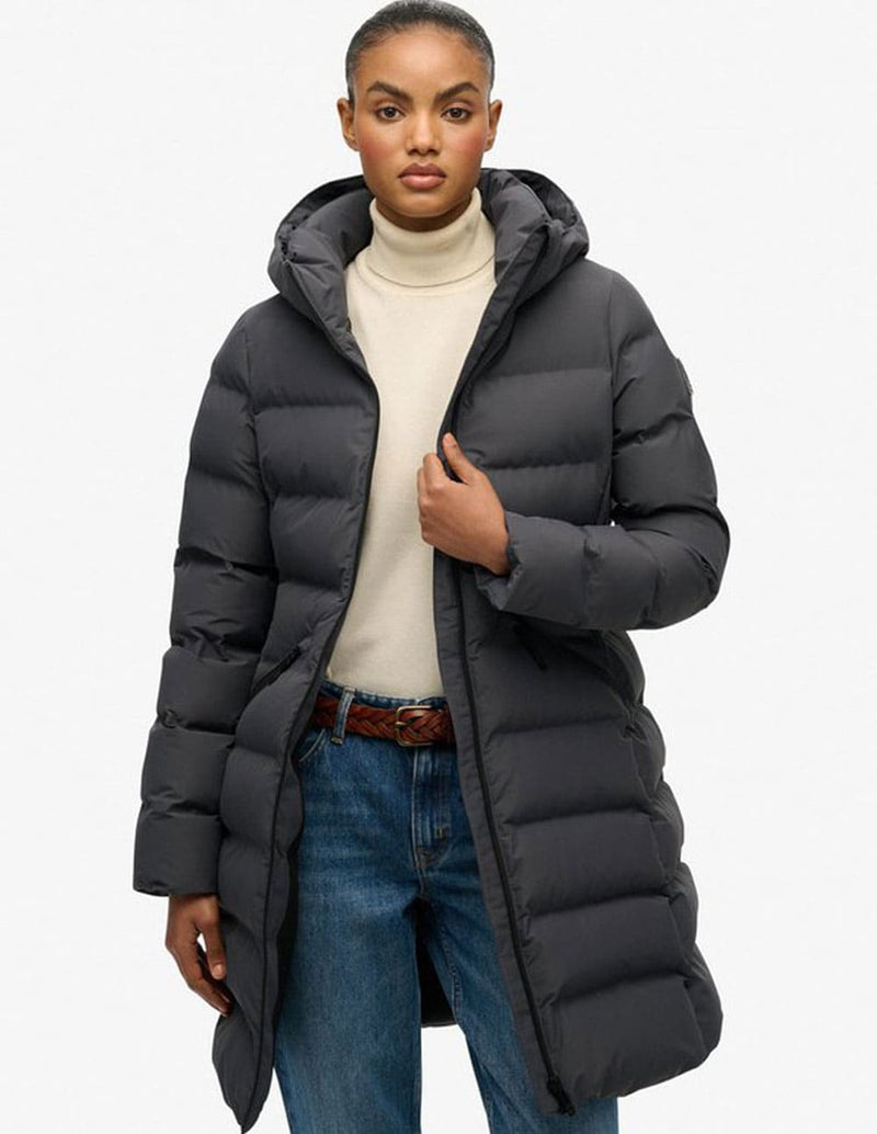 Parka Superdry City Azul Mujer