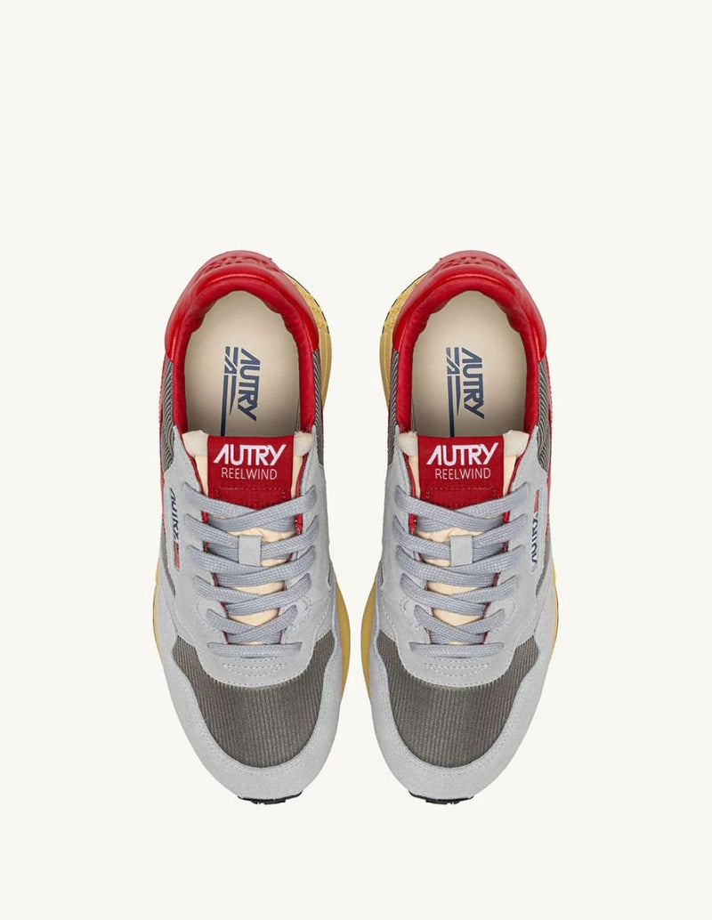 Autry Reelwind Low Grises y Rojas Hombre