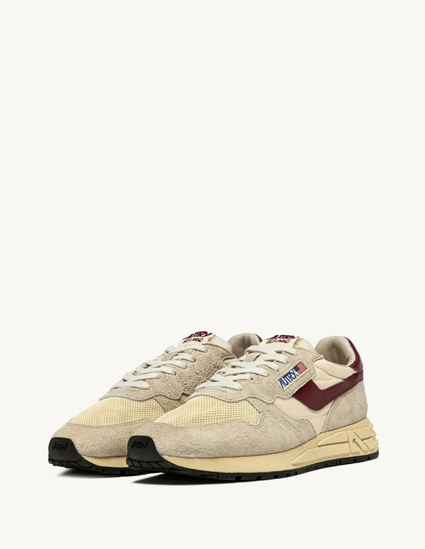 Autry Reelwind Low Beiges y Burdeos Hombre