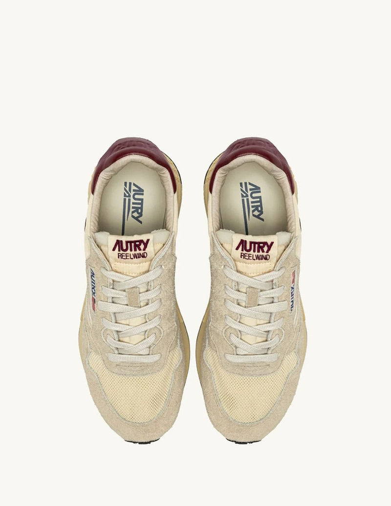 Autry Reelwind Low Beiges y Burdeos Hombre