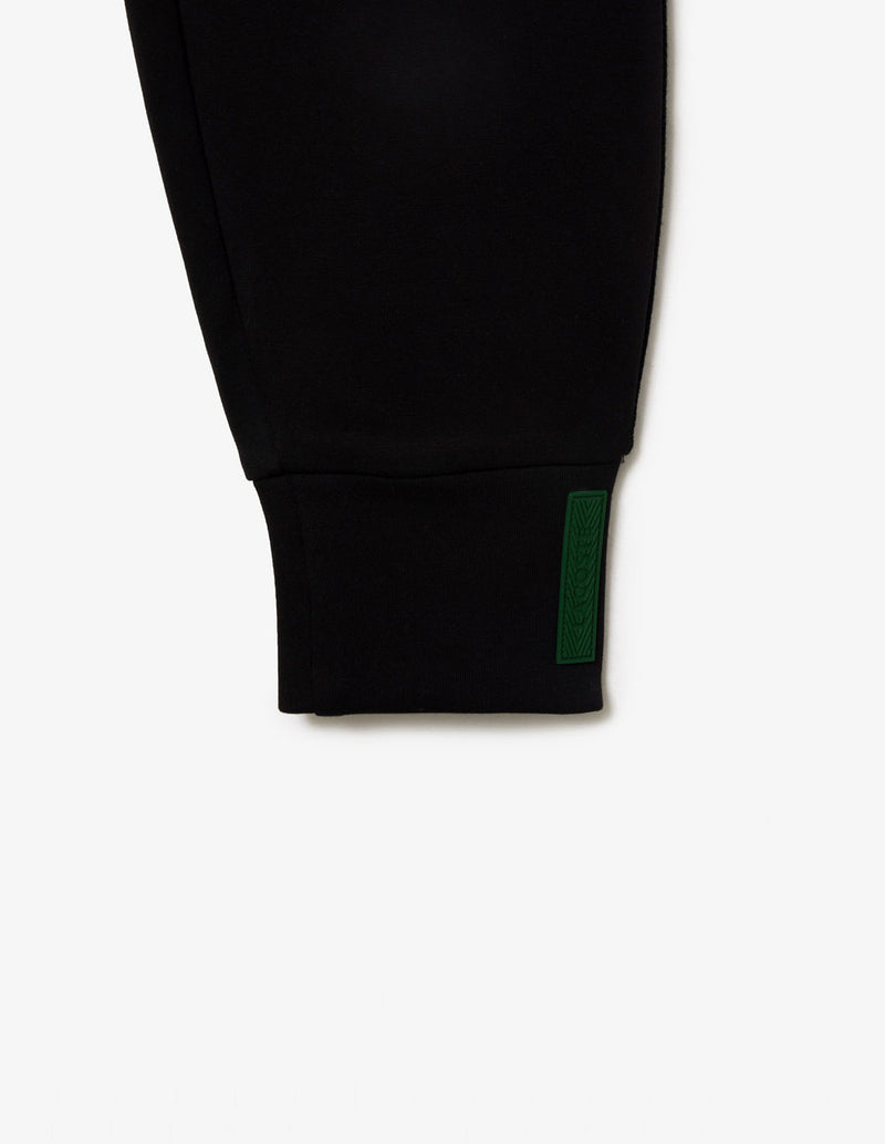 Pantalón de Chándal Lacoste de Doble Capa Negro Mujer