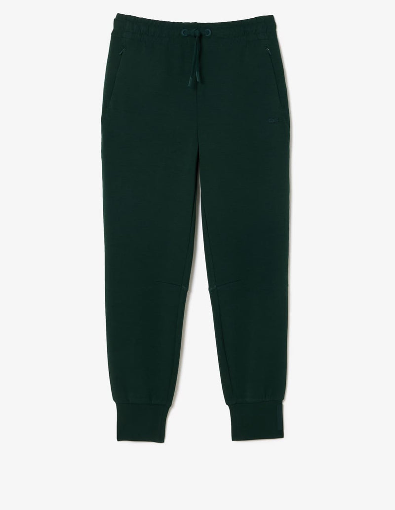 Pantalón de Chándal Lacoste de Doble Capa Verde Mujer