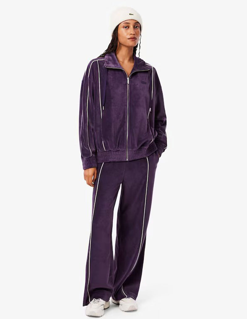 Pantalón de Chándal de Tercioplelo Morado Mujer