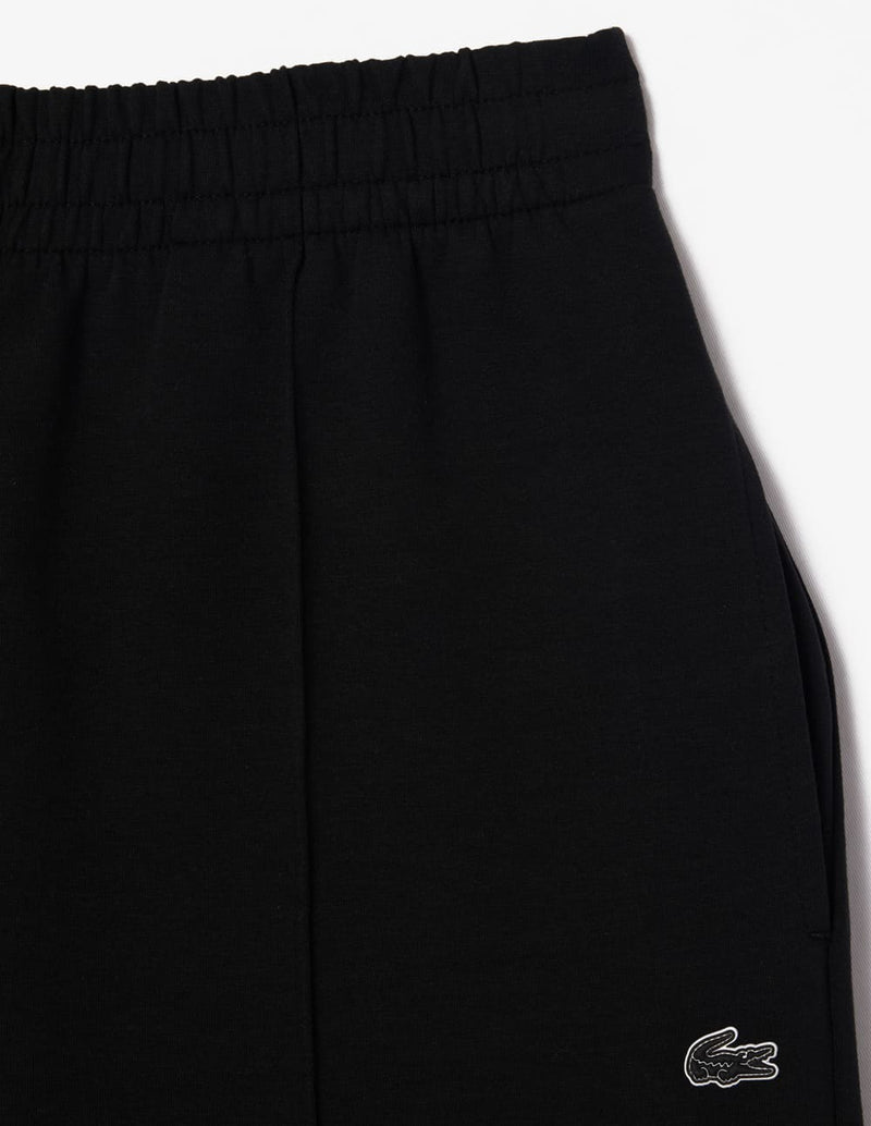 Pantalón de Chándal Lacoste con Logo Negro Mujer