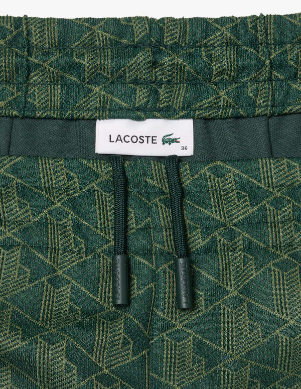 Pantalón de Chándal Lacoste con Monograma Verde