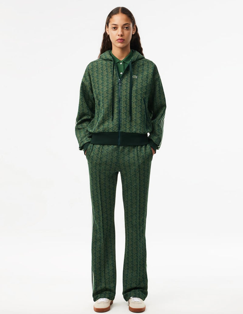 Pantalón de Chándal Lacoste con Monograma Verde