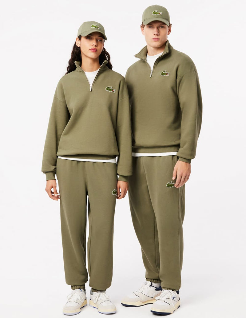 Pantalón de Chándal Lacoste con Logo Verde Unisex