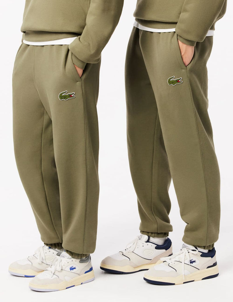 Pantalón de Chándal Lacoste con Logo Verde Unisex