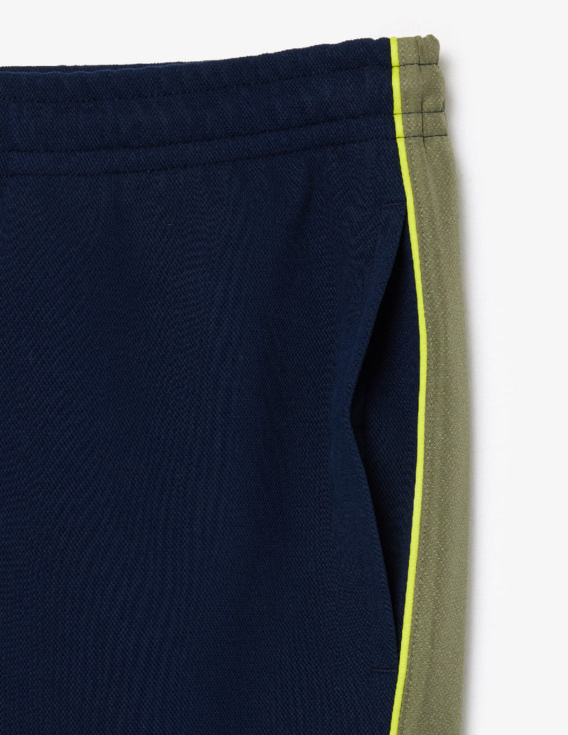 Pantalón de Chándal Lacoste de Piqué Azul Marino Hombre