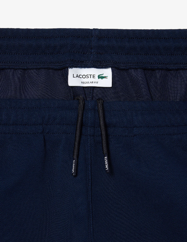 Pantalón de Chándal Lacoste de Piqué Azul Marino Hombre