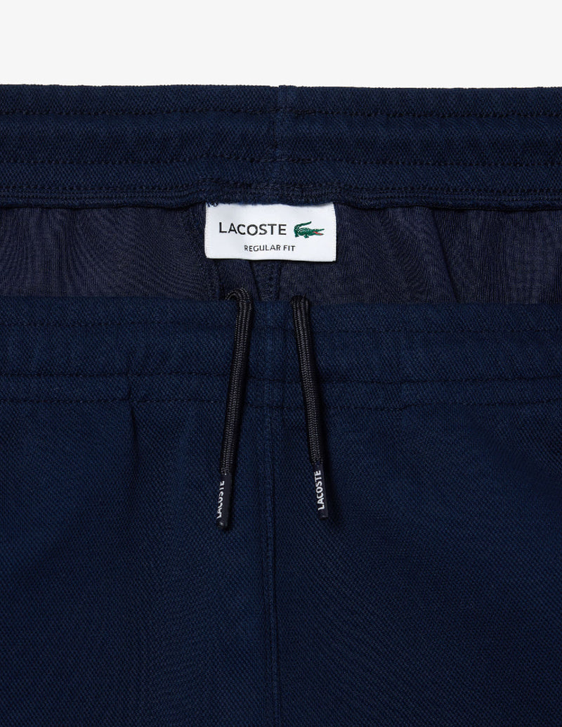 Pantalón de Chándal Lacoste de Piqué Azul Marino Hombre