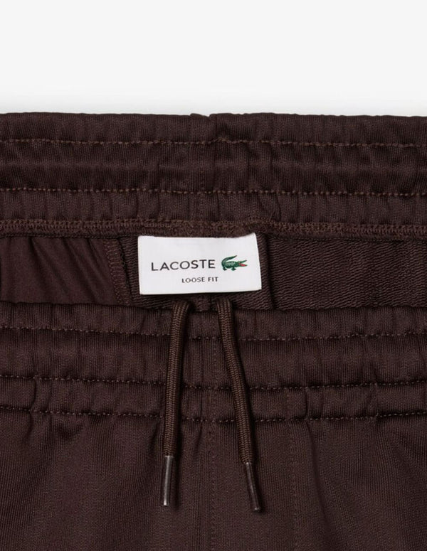Pantalón de Chándal Lacoste de Corte Ancho Marrón Hombre