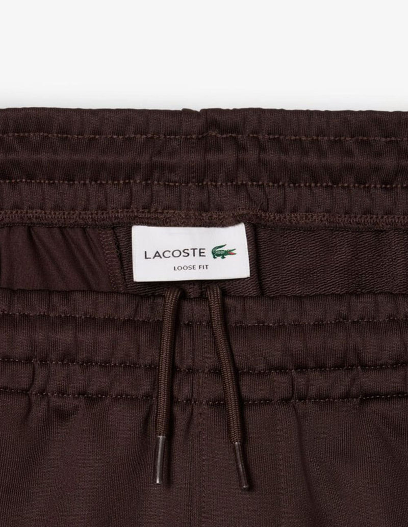 Pantalón de Chándal Lacoste de Corte Ancho Marrón Hombre
