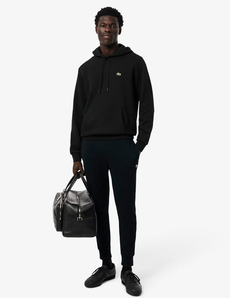 Pantalón de Chándal Lacoste con Logo Negro Hombre