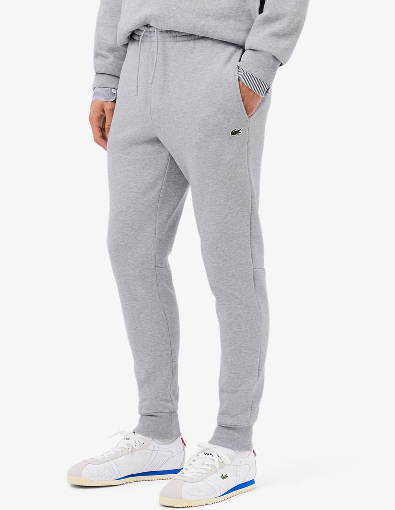 Pantalón de Chándal Lacoste de Algodón Ecológico Gris Hombre