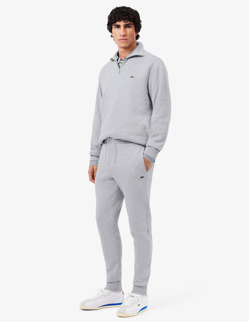 Pantalón de Chándal Lacoste de Algodón Ecológico Gris Hombre
