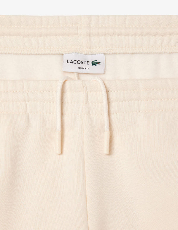 Pantalón Lacoste con Logo Beige Hombre