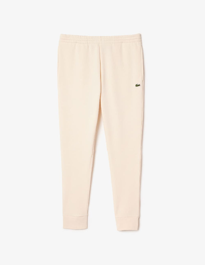 Pantalón Lacoste con Logo Beige Hombre