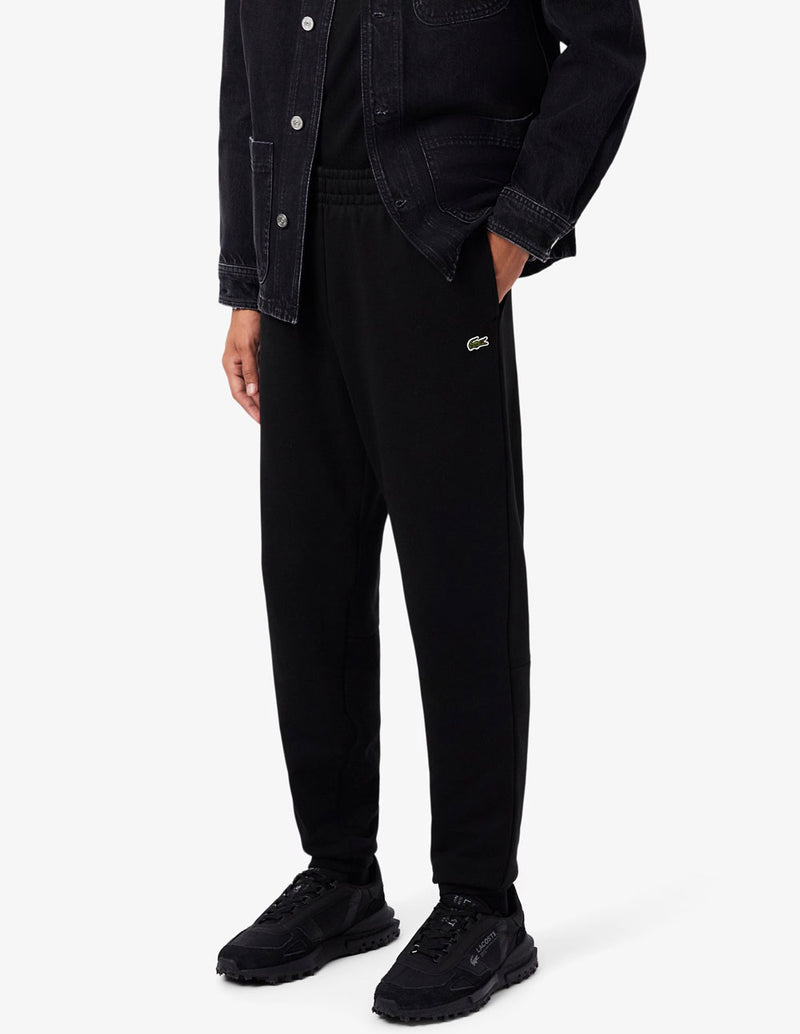 Pantalón de Chándal Lacoste con Logo Negro Hombre
