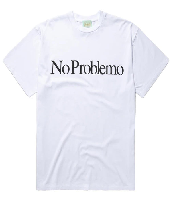 Camiseta Aries No Problemo Blanca Hombre