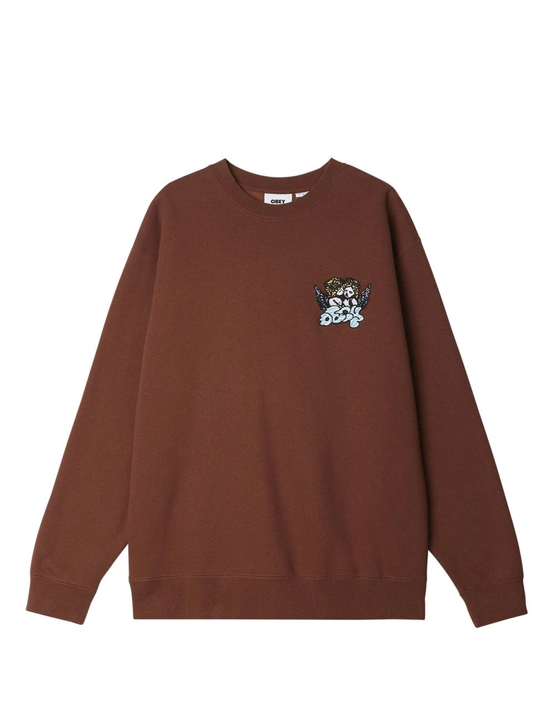 OBEY Cherub Brown Men's Sweatshirt