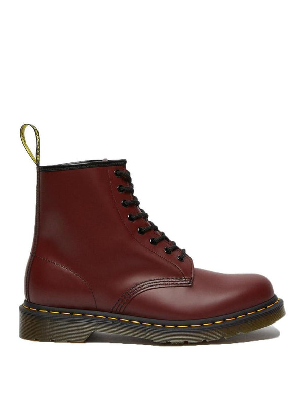 Botas Altas Dr. Martens 1460 De Piel Rojas Cherry Unisex