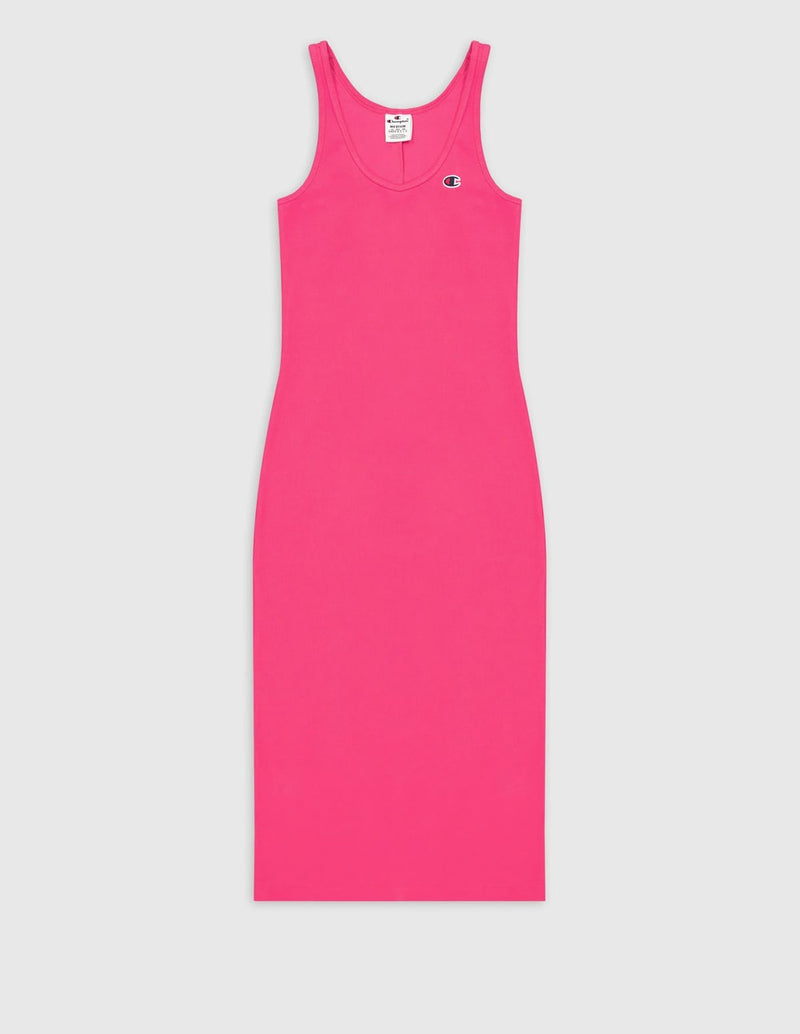 Vestido Champion con Logo Rosa Mujer