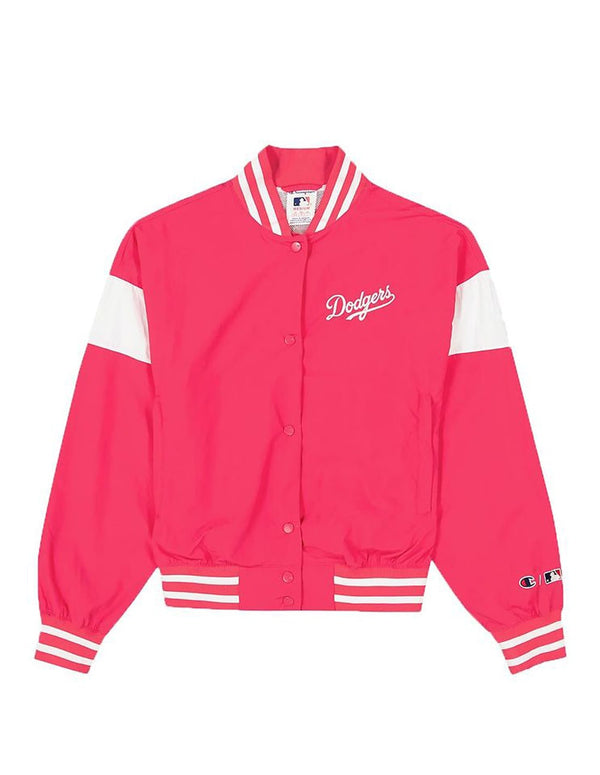 Chaqueta Champion MLB Big Logo Rosa Mujer