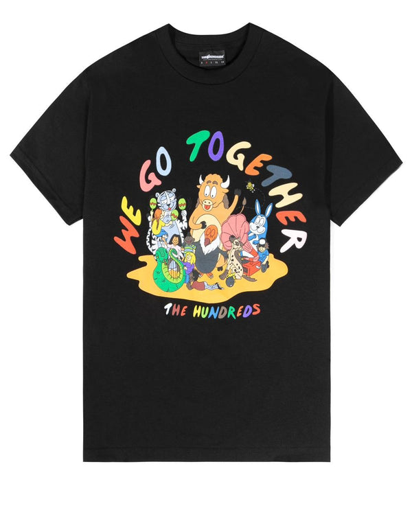 Camsieta The Hundreds Familia Unida Negra Hombre