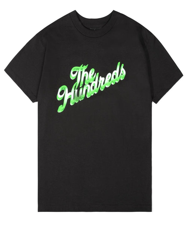 Camsieta The Hundreds Con Logo 3-D Negra Hombre