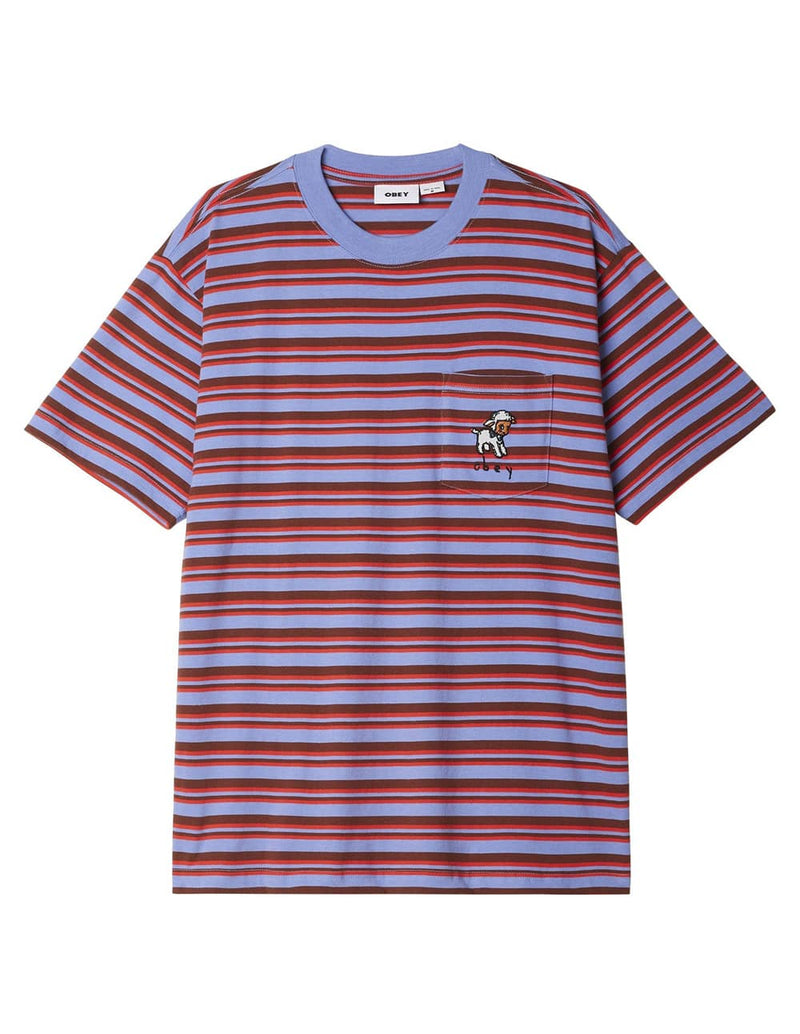 Camiseta OBEY Doe Pocket Multicolor Hombre