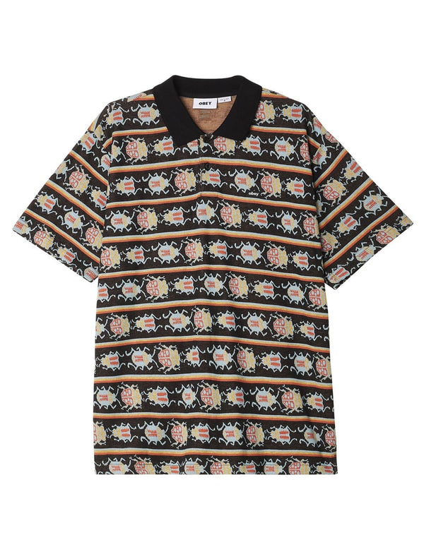 Polo OBEY Bugs Jacquard Multicolor Man