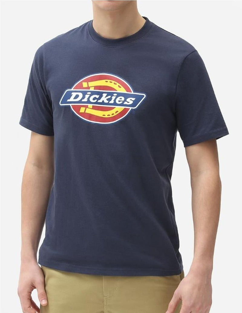 Camiseta Dickies Icon Logo Azul Hombre