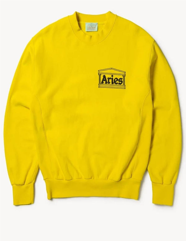 Aries Temple Yellow Men's Sweatshirt