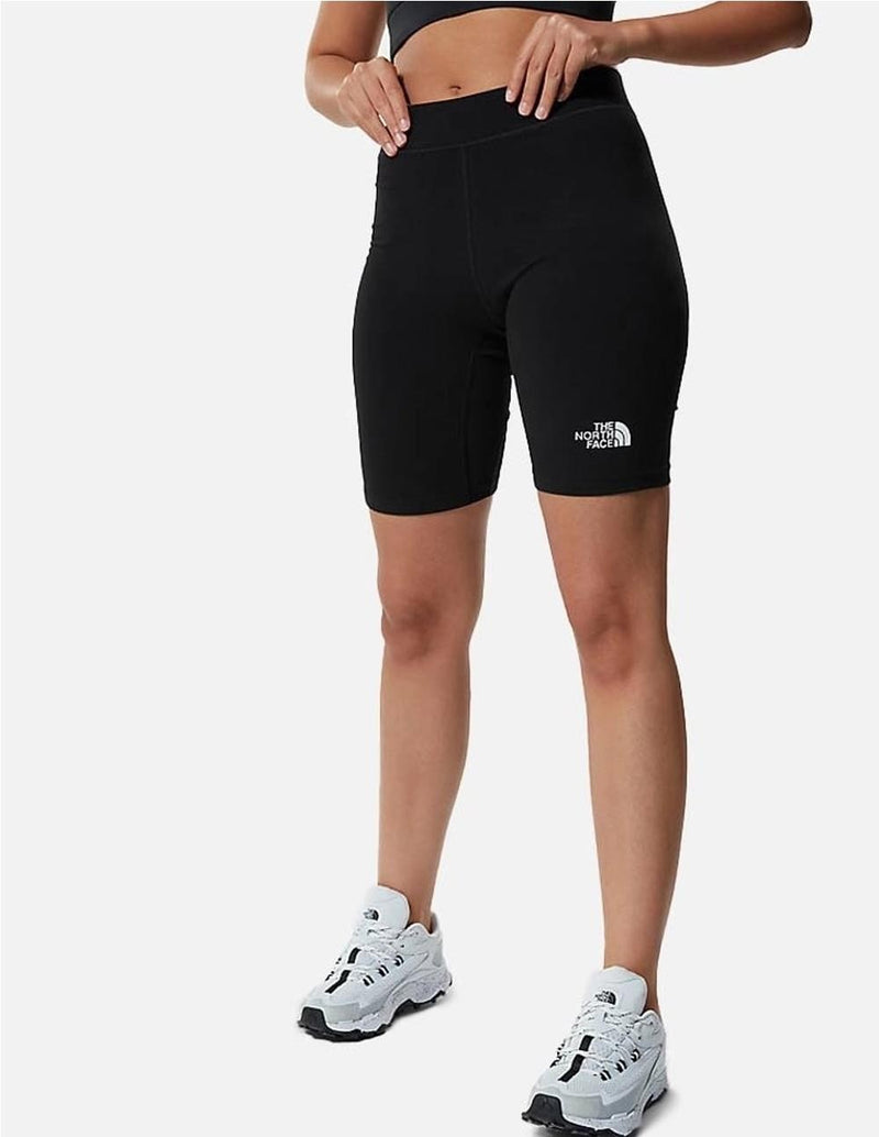 Pantalón Corto The North Face Biker Ajustado Negro Mujer