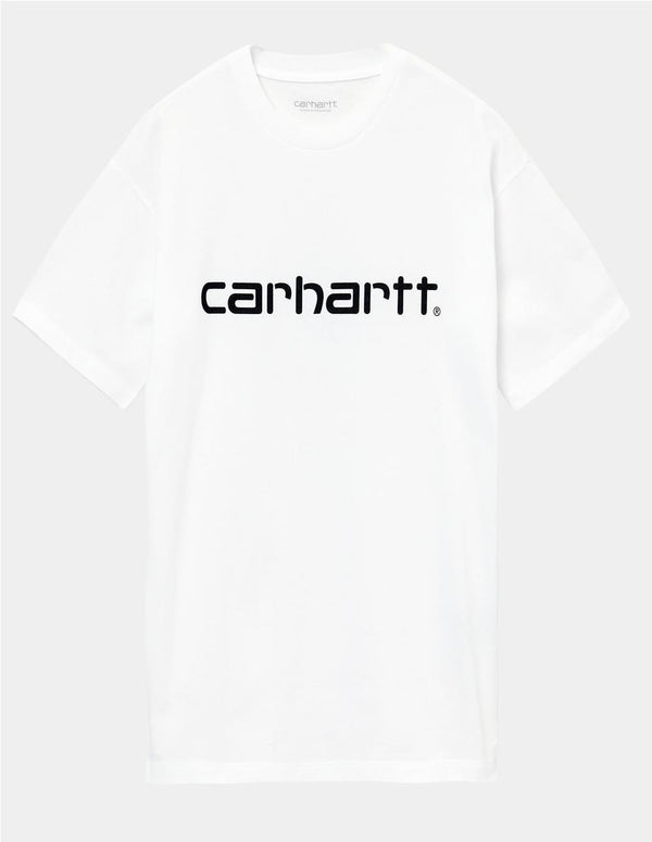 Camiseta Carhartt WIP Script Blanca Mujer