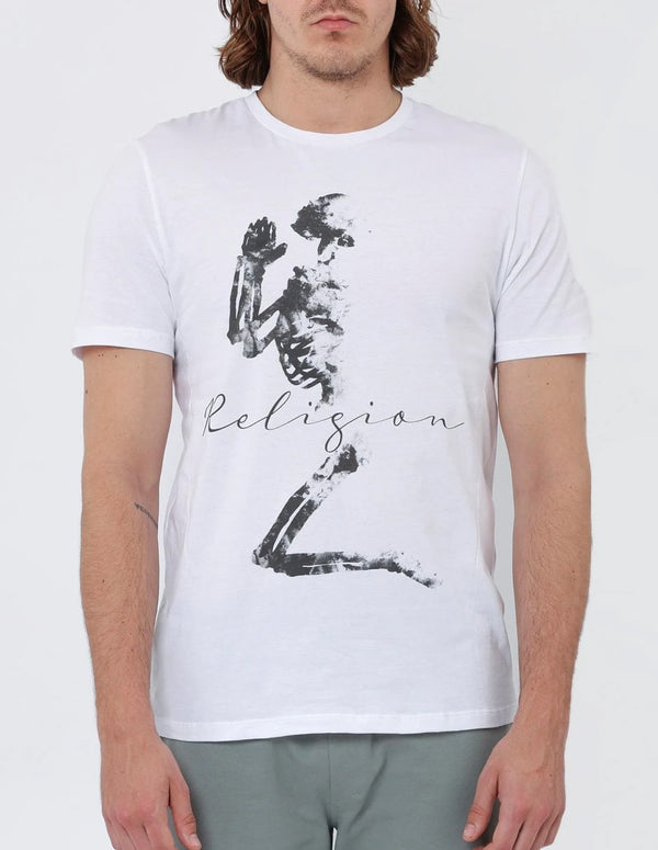 Camiseta RELIGION Eclipse Blanca Hombre