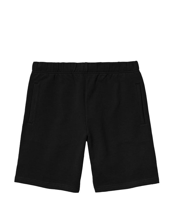 Pantalón Corto De Chándal Carhartt Wip Negro Hombre