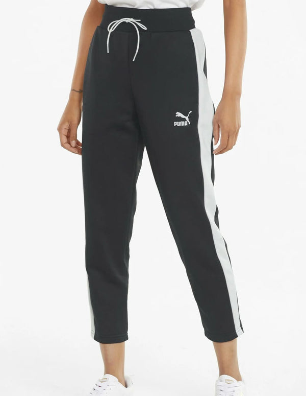 Puma Iconic T7 Black and White Women's Pants