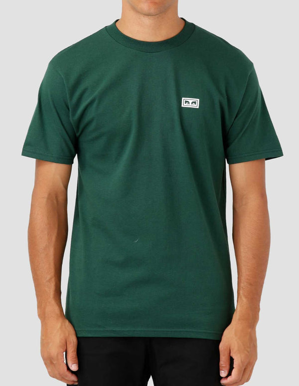 Camiseta OBEY Eyes 3 Verde Hombre