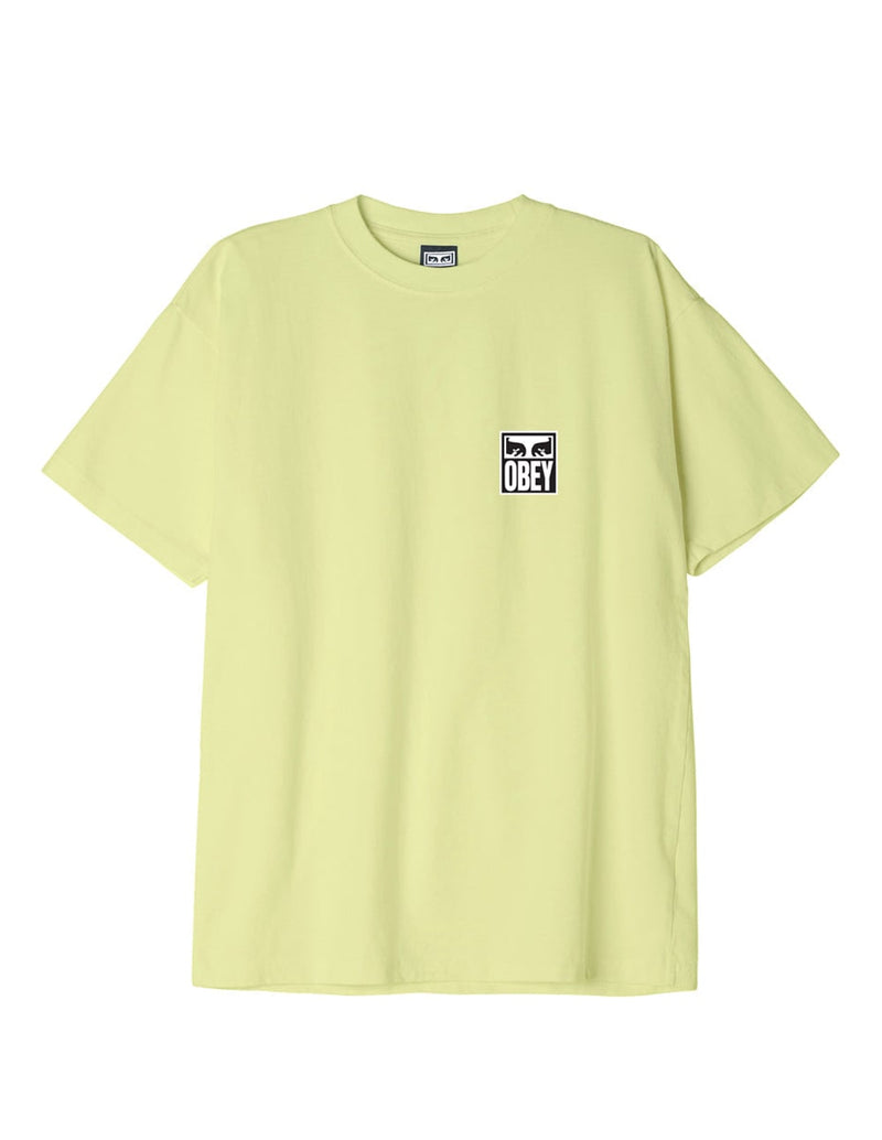 OBEY Eyes Icon II Heavyweight Yellow Men's T-Shirt