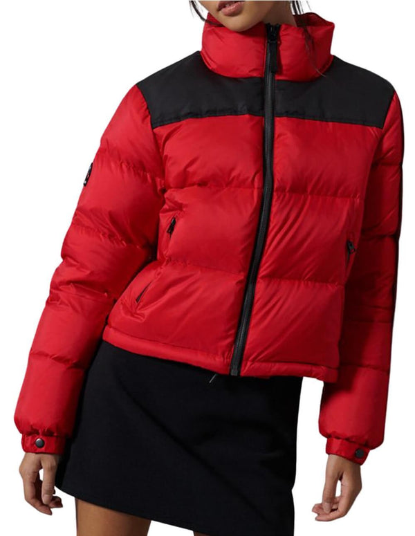 Superdry Short Red Womens Down Coat
