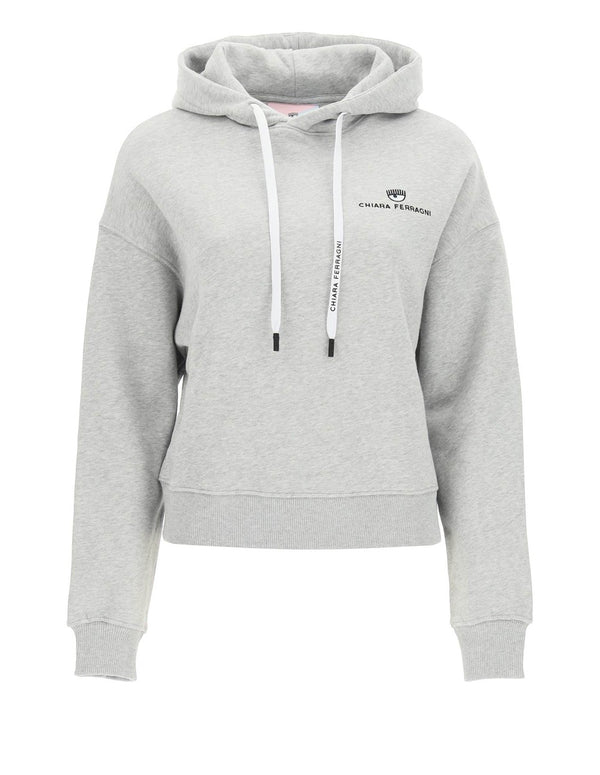 Sudadera Con Capucha Chiara Ferragni Gris Mujer